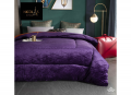 Chăn lông cừu Pháp Nicolas Princess màu tím#9