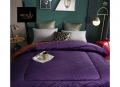 Chăn lông cừu Pháp Nicolas Princess màu tím#8