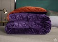 Chăn lông cừu Pháp Nicolas Princess màu tím#3
