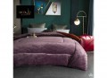 Chăn lông cừu Pháp Nicolas Princess màu tím nhạt#5