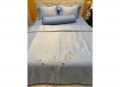 Chăn ga gối Singapore lụa 5 món L5M01