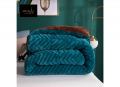  Chăn lông cừu Pháp Nicolas Royal new xanh lục bảo#4