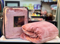 Chăn lông tuyết Blanket 2.5kg màu hồng