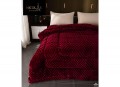 Chăn lông cừu Pháp Nicolas Đỏ Cherry NCL2013#10