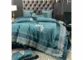 Chăn ga gối Lụa Tencel thêu 4 món TC4M 34#2