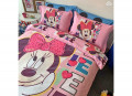 Chăn ga gối Olympia hoạt hình OHH2046 Mickey nơ#4