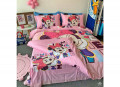 Chăn ga gối Olympia hoạt hình OHH2046 Mickey nơ#3