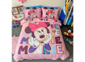 Chăn ga gối Olympia hoạt hình OHH2046 Mickey nơ#1