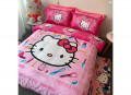 Chăn ga gối Olympia hoạt hình OHH2047 Hello Kitty#4