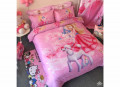 Chăn ga gối Olympia hoạt hình OHH2048 Công chúa hồng#2