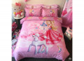 Chăn ga gối Olympia hoạt hình OHH2048 Công chúa hồng#1