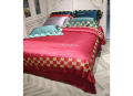 Bộ chăn ga gối lụa Singapore luxury 6 món  LSL2115#2