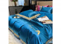 Bộ chăn ga gối lụa Singapore luxury 6 món  LSL2116#4