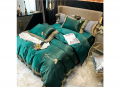 Bộ chăn ga gối lụa Singapore luxury 6 món  LSL2117#10