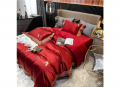 Bộ chăn ga gối lụa Singapore luxury 6 món  LSL2118#12