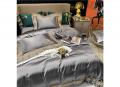 Bộ chăn ga gối lụa Singapore luxury 6 món  LSL2119#6