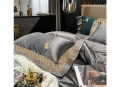 Bộ chăn ga gối lụa Singapore luxury 6 món  LSL2119#3