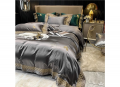 Bộ chăn ga gối lụa Singapore luxury 6 món  LSL2119#17