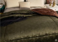 Chăn lông cừu Pháp Nicolas xanh rêu NCL2101#8