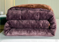 Chăn lông cừu Pháp Nicolas tím Violet NCL2112#5