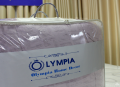 Chăn lông cừu xuất khẩu Olympia chữ vạn màu tím lavender#14