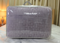 Chăn lông cừu xuất khẩu Olympia chữ vạn màu tím lavender#13