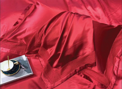 Bộ chăn ga gối lụa Singapore luxury 6 món  LSL2001#2