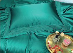 Bộ chăn ga gối lụa Singapore luxury 6 món  LSL2003#3