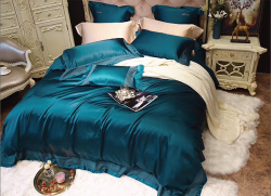 Bộ chăn ga gối lụa Singapore luxury 6 món  LSL2004#8