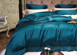 Bộ chăn ga gối lụa Singapore luxury 6 món  LSL2004#7