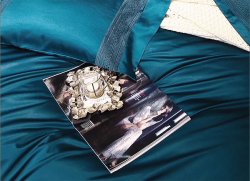 Bộ chăn ga gối lụa Singapore luxury 6 món  LSL2004#3