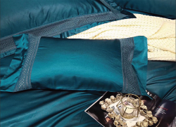 Bộ chăn ga gối lụa Singapore luxury 6 món  LSL2004#2