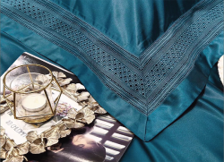 Bộ chăn ga gối lụa Singapore luxury 6 món  LSL2004#1