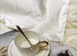 Bộ chăn ga gối lụa Singapore luxury 6 món  LSL2007#3