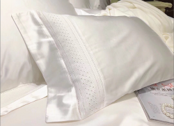 Bộ chăn ga gối lụa Singapore luxury 6 món  LSL2007#2