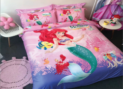 Chăn ga gối hoạt hình Olympia OHH2001 nàng tiên cá#7