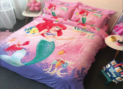 Chăn ga gối hoạt hình Olympia OHH2001 nàng tiên cá#6