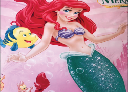 Chăn ga gối hoạt hình Olympia OHH2001 nàng tiên cá#5