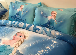 Chăn ga gối hoạt hình Olympia OHH2003 công chúa Elsa#4