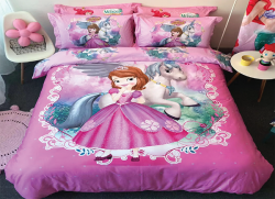 Chăn ga gối hoạt hình Olympia OHH2004 công chúa Sofia