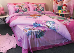 Chăn ga gối hoạt hình Olympia OHH2004 công chúa Sofia#3