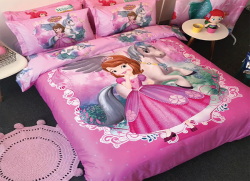 Chăn ga gối hoạt hình Olympia OHH2004 công chúa Sofia#2