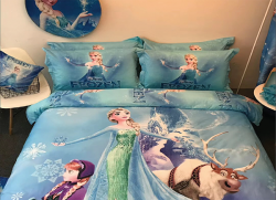 Chăn ga gối hoạt hình Olympia OHH2005 công chúa Elsa#1