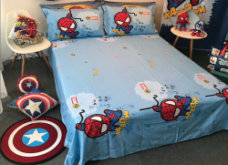 Chăn ga gối hoạt hình Olympia OHH2018 Người Nhện