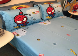 Chăn ga gối hoạt hình Olympia OHH2018 Người Nhện#1