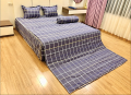 Bộ ga chun Olympia chần vải Cotton Hàn 10