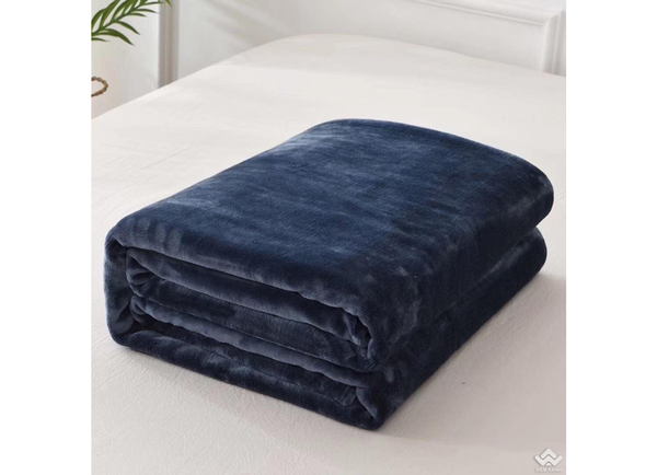  Chăn lông tuyết Blanket 2.5kg xanh than
