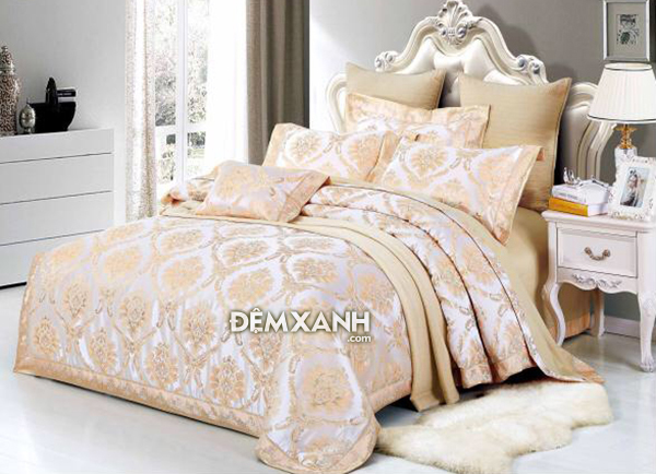 Chăn ga gối Singapore Pyeoda Luxury 5 món PL5M 01
