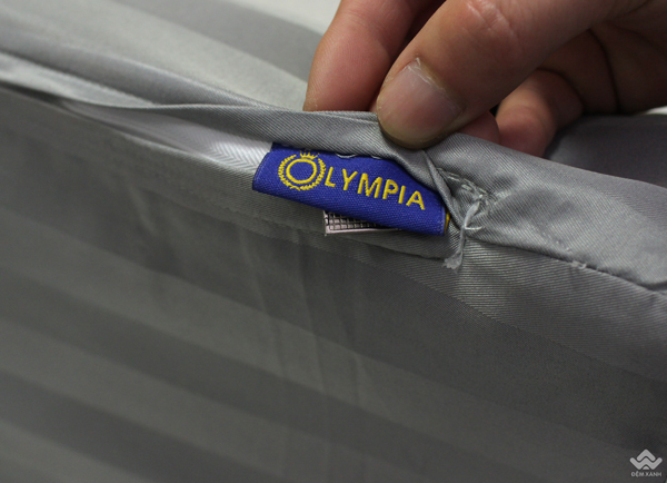 Vỏ gối Olympia contour cotton lụa 40x60cm