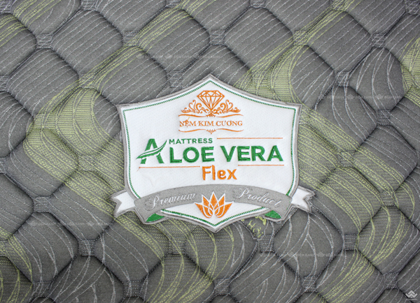 Đệm cao su tổng hợp Kim Cương Aloe Vera Flex 